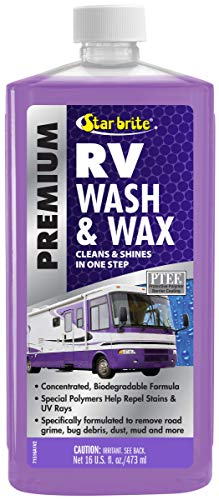 Starbrite 071516P Premium RV Wash & Wax with PTEF 16 oz Concentrated Cleaner