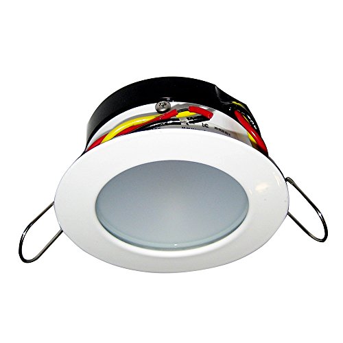 I2Systems A503-31CBBR-HE Apeiron Pro Tri-Color 3W LED Downlight Warm White/Red/Blue White Finish