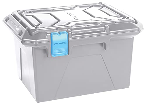 Plano PLAM1071B HD Marine Storage Box Gray Blue ABS Latches