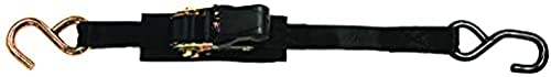 BoatBuckle F18740 Pro Series Ratchet Transom Tie-Down Straps 1" x 3.5' Pair