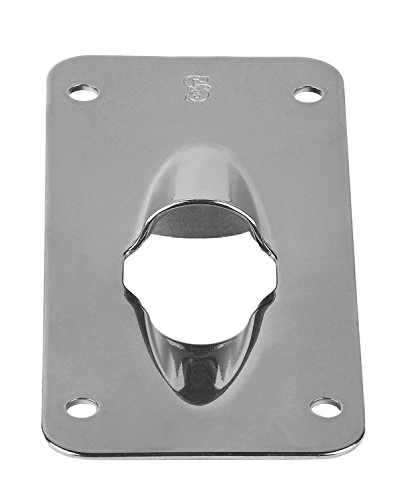 Schaefer Marine 34-48 Stainless Steel Flat Halyard Exit Plate 3/4-Inch