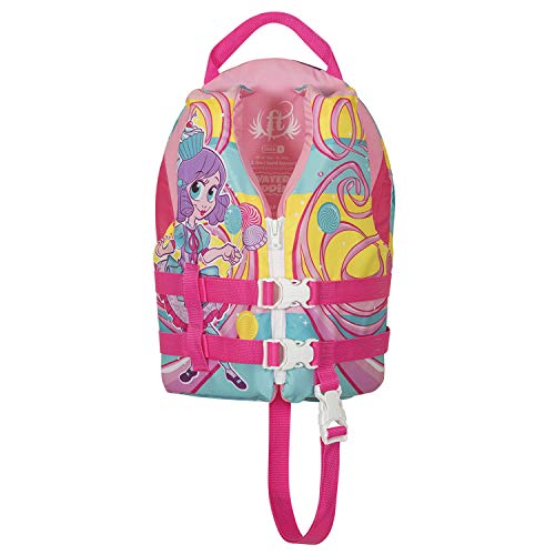 Kent Sporting Goods 104300-105-001-17 Child Life Jacket Princess Design 30-50 Lbs