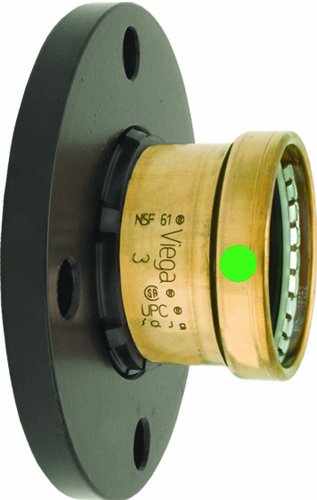 Viega 20853 Propress Zero Lead Copper Xl-C Adapter Flange With 2-1/2-Inch Flange X P
