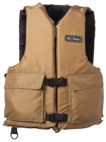 Kent Sporting Goods 116000-706-005-12 Onyx Sport Life Vest Adult Oversize Tan/Black