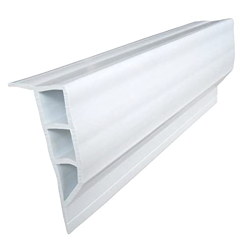 Dock Edge DE1160F Full Face Profile Dock Bumper White 16 Foot Roll