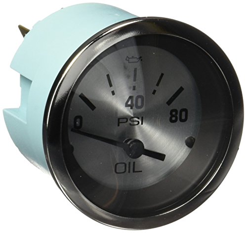 Seastar Solutions 63479P 2" Marine Oil Pressure Gauge 0-80 PSI