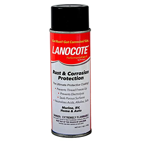 Forespar 770002 LanoCote Rust & Corrosion Prevention Aerosol Spray 7 oz