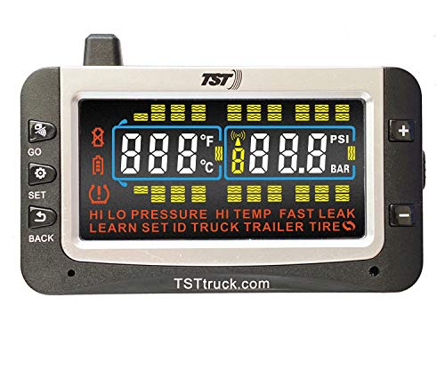 Truck System Technologies TST507FT4C 507 Series TPMS with 4 Flow-Through Sensors and Color Display