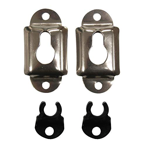 Windline BR149 Flush Mount Bracket Set for Pontoon Ladder