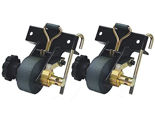 Buyers 5480005 Ladder Rack Tie Down Strap with Double J Hooks 1-1/2 Inch x 7 Feet