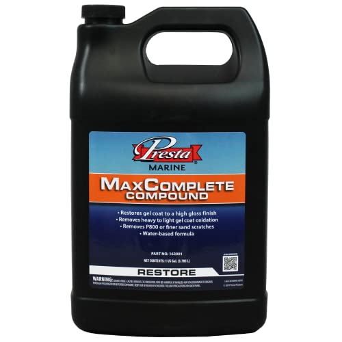 Presta 163001 MaxComplete Professional Grade Cutting Compound 1 Gallon