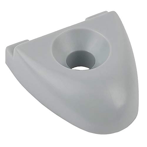 Schaefer Marine 74-35-G T-Track End Stop for 1 Inch Track Grey