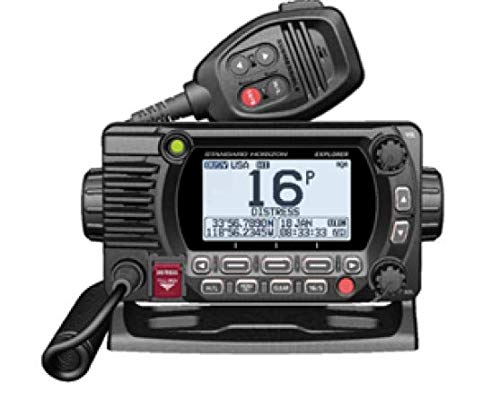 Standard Horizon GX1800GB Explorer VHF Marine Radio with Built-In GPS 25W Black