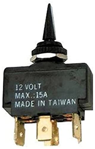 Whitecap Industries S-8063C 3-Position Toggle Switch On-Off-On SPDT