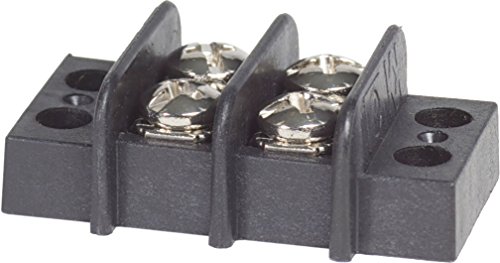Blue Sea Systems 2502-BSS 2-Circuit 30A Terminal Block with Indicator