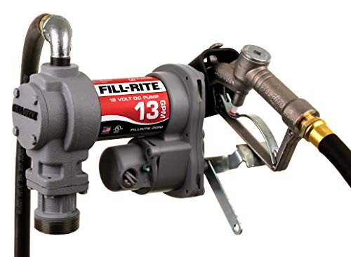 Fill-Rite SD1202H 12V DC Fuel Transfer Pump with Hose and Nozzle