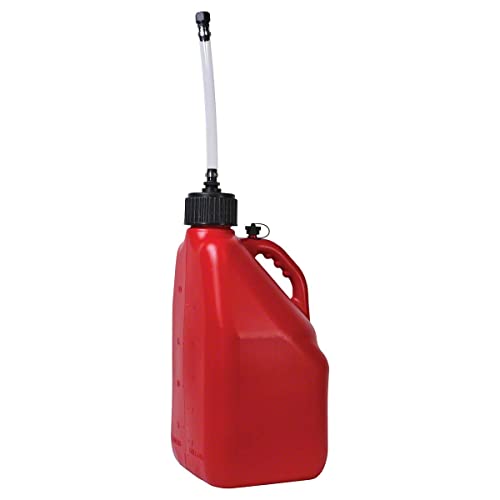 SPEEDFX 8830 Utility Jug 5 Gallon Fuel Gas Container with Hose and Cap