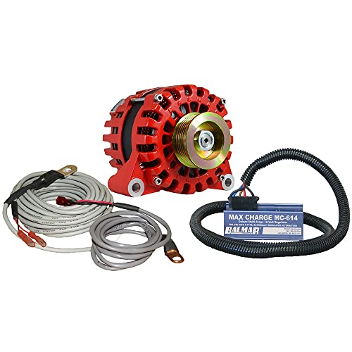 Balmar XT-VT-170-K6-KIT High-Output Marine Alternator Kit 170A 12V with MC-618 Regulator