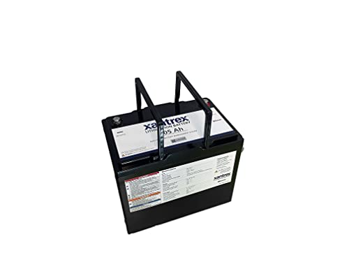 Xantrex 883010512 105Ah 12V Group 27 Lithium LiFePO4 Battery with Built-in BMS