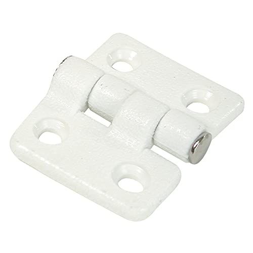 Whitecap Industries S3035C White Nylon Butt Hinge 1-1/2" x 1-3/8"