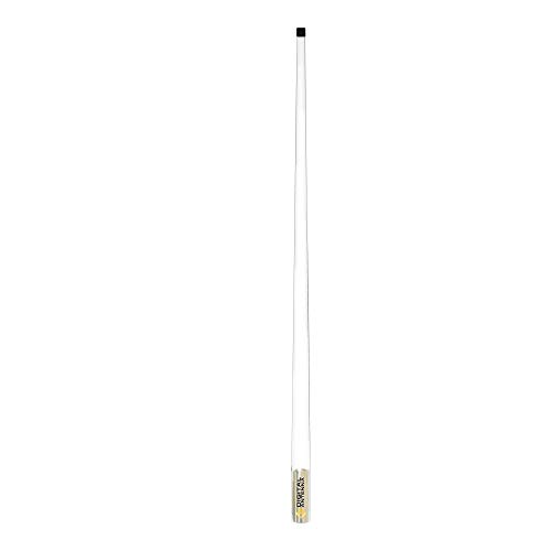 Digital Antenna 529-VW-S 8' Marine VHF Antenna 6dB White with 20' Cable