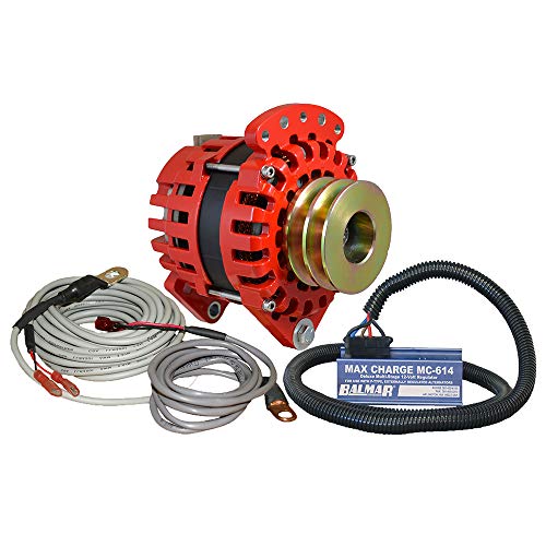 Balmar XT-DF-170-DV-KIT 170 Amp Marine Alternator Charging Kit 12V Dual Foot Saddle Mount