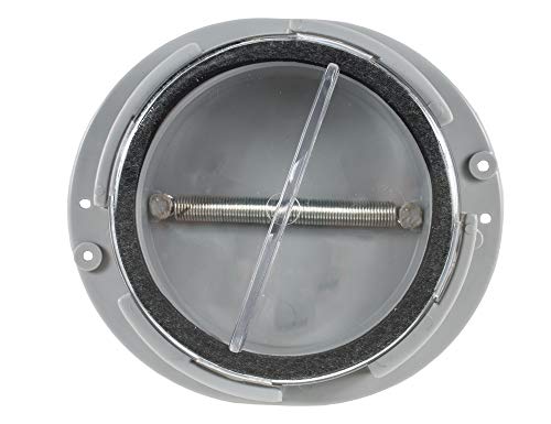 Buyers 5201101 Plastic Document Holder with Clear Cover, 8 Inch Round