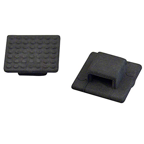 Weldmount 803900B Small Black Wire Tie Mount AT-3B 100 Pack