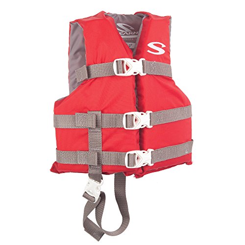 Stearns 2159439 Child Classic Series Life Vest 30-50 lbs Red