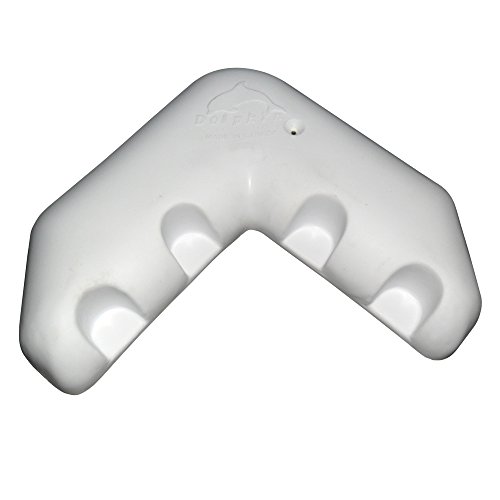 Dock Edge DE10571F Corner Bumper with Hardware White