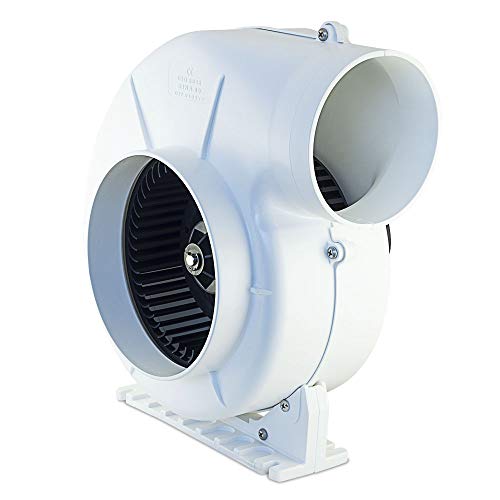 Albin 10-03-009 Marine Air Blower 750 Flex 12V 441 CFM