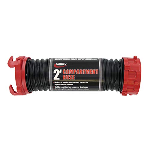 Valterra D04-0202 Dominator 2 Foot RV Sewer Hose Extension 3 Inch
