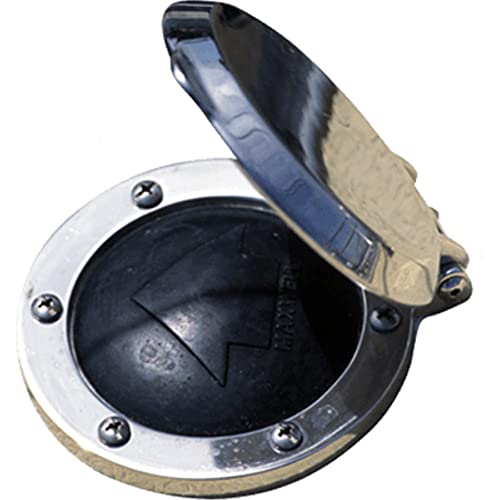 Maxwell P100735 Foot Switch with Stainless Steel Cover 200 Amp 12V/24V