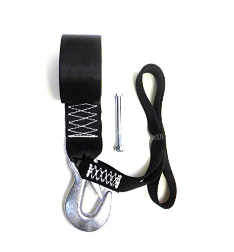 Rod Saver PWC12SH PWC Winch Strap Replacement with Soft Hook 12 Foot