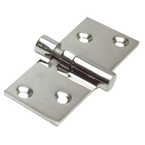 Whitecap Industries 6018C Take-Apart Motor Box Hinge 1-1/2" x 3-5/8" 316 Stainless Steel
