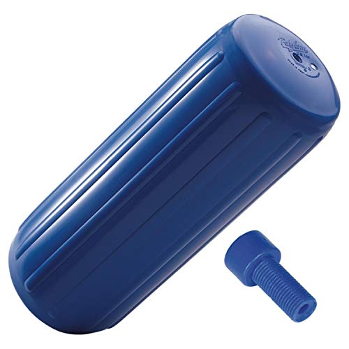 Polyform HTM-3-BLUE Boat Fender 10.5" x 27" with Inflation Adapter