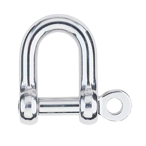 Harken 2116 8mm High-Resistance Stainless Steel D Shackle 5130lb Working Load