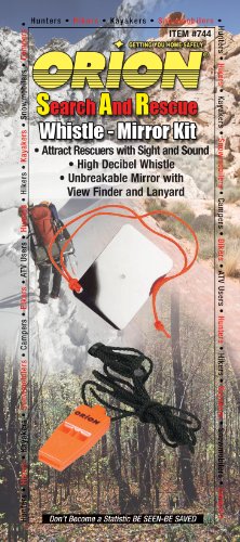 Orion 744 Whistle Mirror Emergency Signal Kit