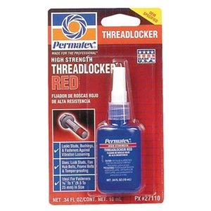 Picture of Permatex 27110 High Strength Red Threadlocker 10mL