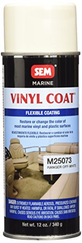 SEM Products M25073 Vinyl Coat Ranger Off-White Marine Aerosol 12oz