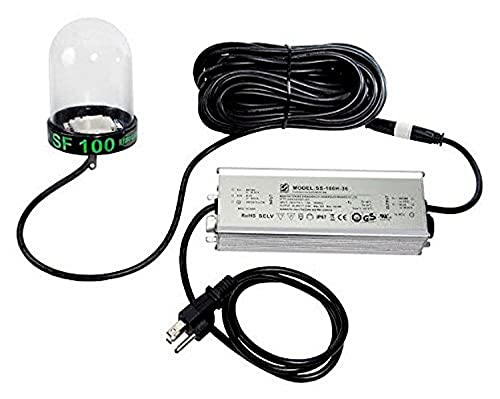 Hydro Glow SF200G 200W LED Underwater Dock Light Green 50' Cord