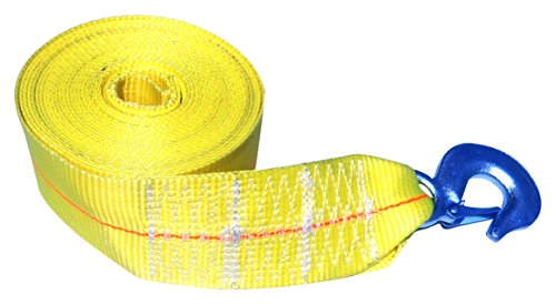 Rod Saver WS3Y25 Extra Heavy Duty Winch Strap 3" x 25' Yellow 10,000 lb