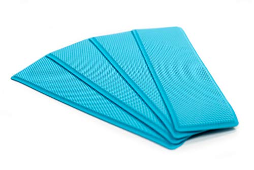 SeaDek 23903-80368 Step Kits | 3m Adhesive Backing | Non Slip Material | Faux Teak Pattern | Boating And Fishing Accessories | Bahama Blue