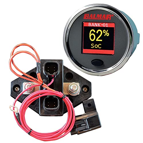CDI Electronics SG200 Battery Monitor Kit 12V-48V with Color Display