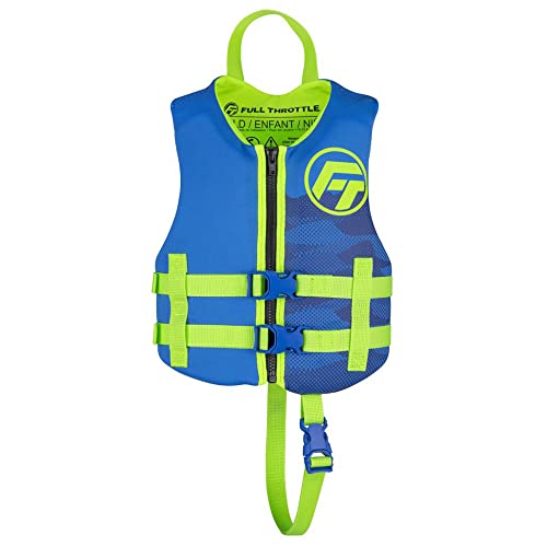Full Throttle 142100-500-001-22 Child Rapid Dry Life Jacket - Blue