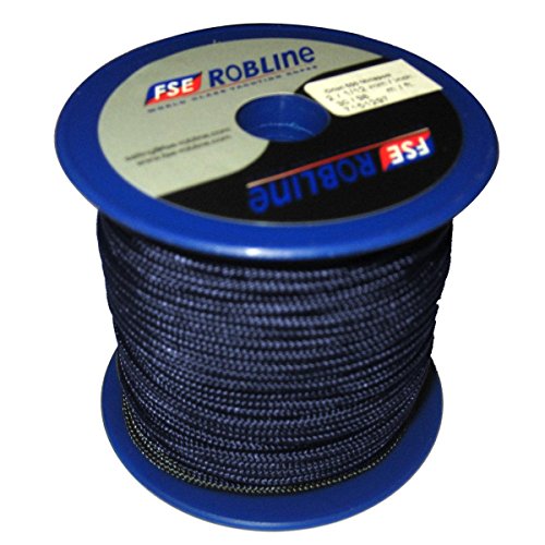 Robline MR-2BLU Orion 500 Double Braid Polyester Rope 2mm Blue 98ft Mini Reel