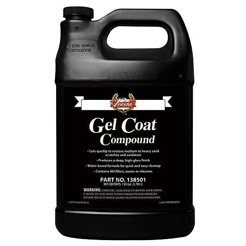Presta 138501 Gel Coat Compound 1 Gallon - Marine & Industrial Polish