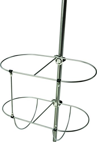 Sea-Dog Line 327359-1 Rail Mount Dual Fender Holder 7/8" to 1" Stainless Steel