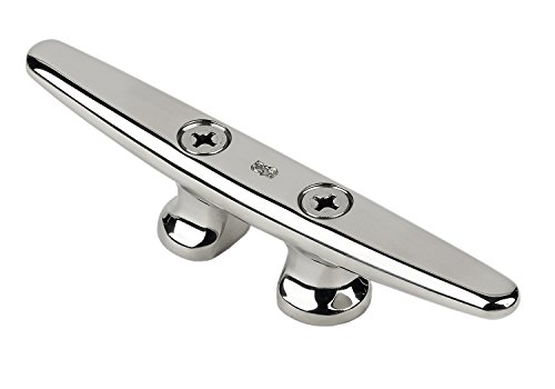 Schaefer Marine 60-150 Stainless Steel Open Base Cleat 6-Inch