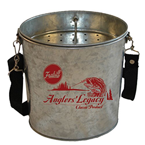 Frabill 1062 FRABILL GALVANIZED WADE BUCKET 2 QUART
